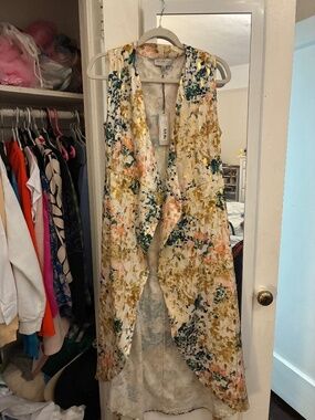 NWT never fully dressed gold spackle dress